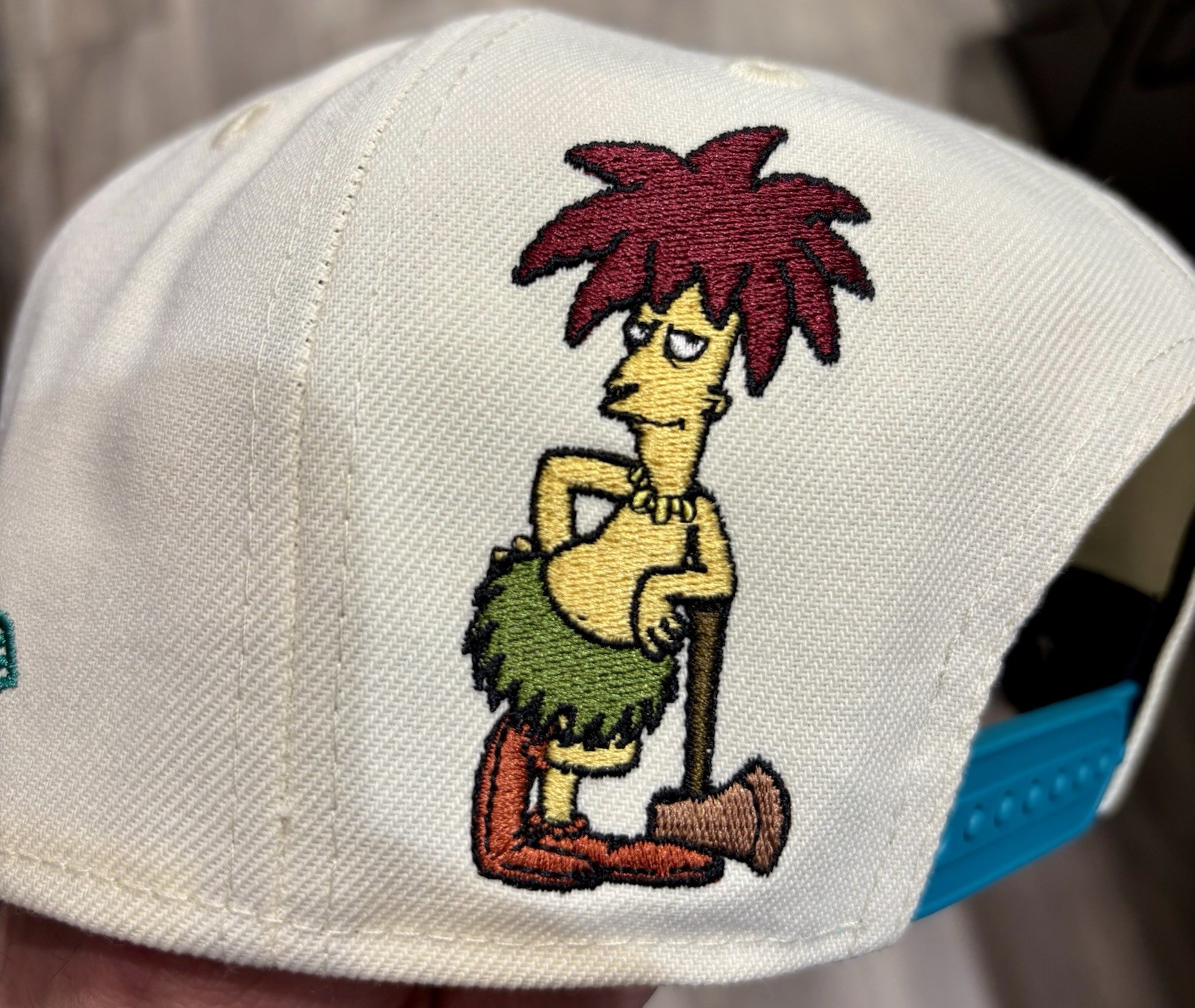Sold Out Dodgers X Simpsons Krusty Burger Snapback Cap - photo 3
