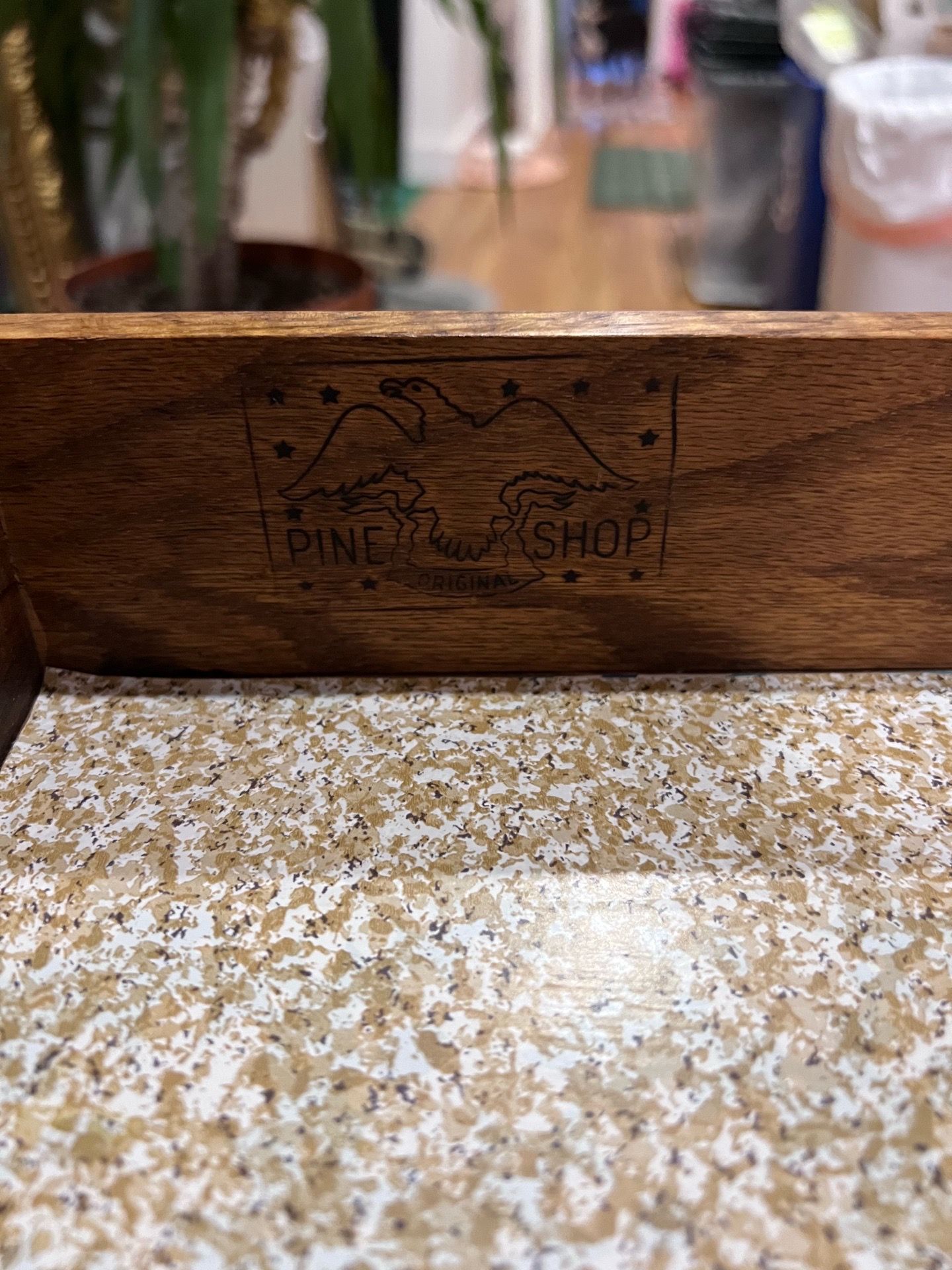 Antique Wooden Side Table - photo 4