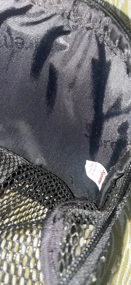 Supreme SS20 Cordura Mesh Shoulder Bag (Black) - photo 5