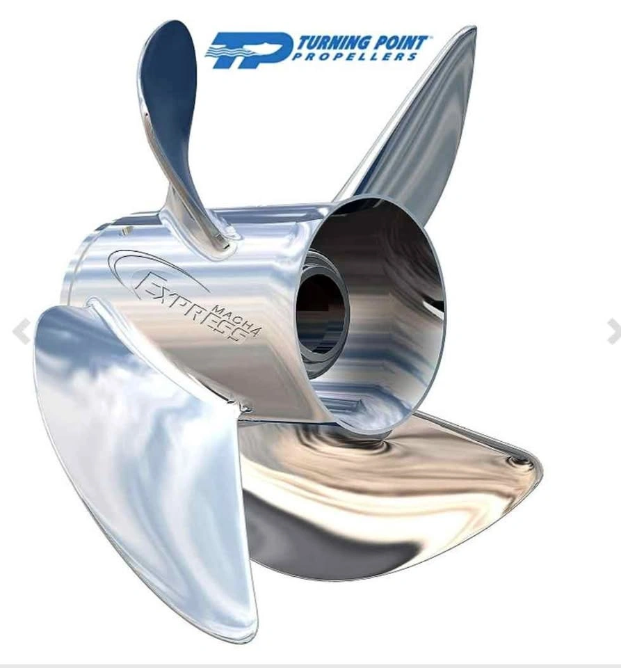 Turning Point Propeller 31431730 Stainless Steel Express 4 Blade