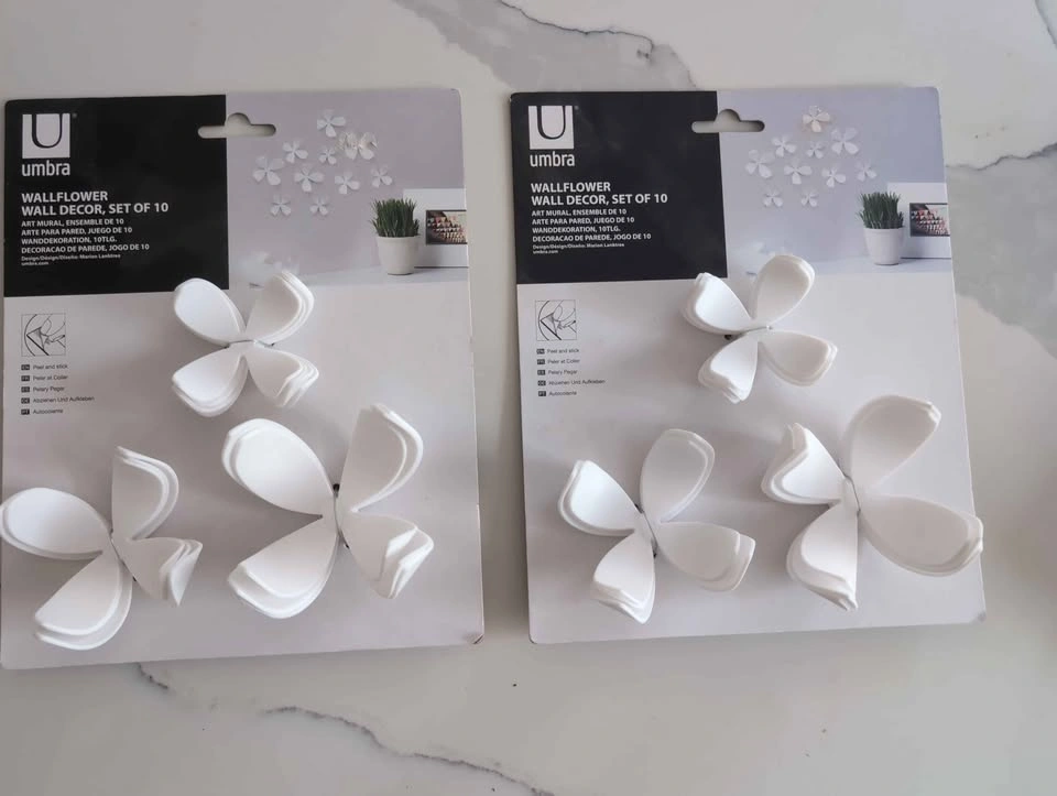 Umbra Wallflower Wall Decor - 2 Packs (20 Pieces Total) - photo 3