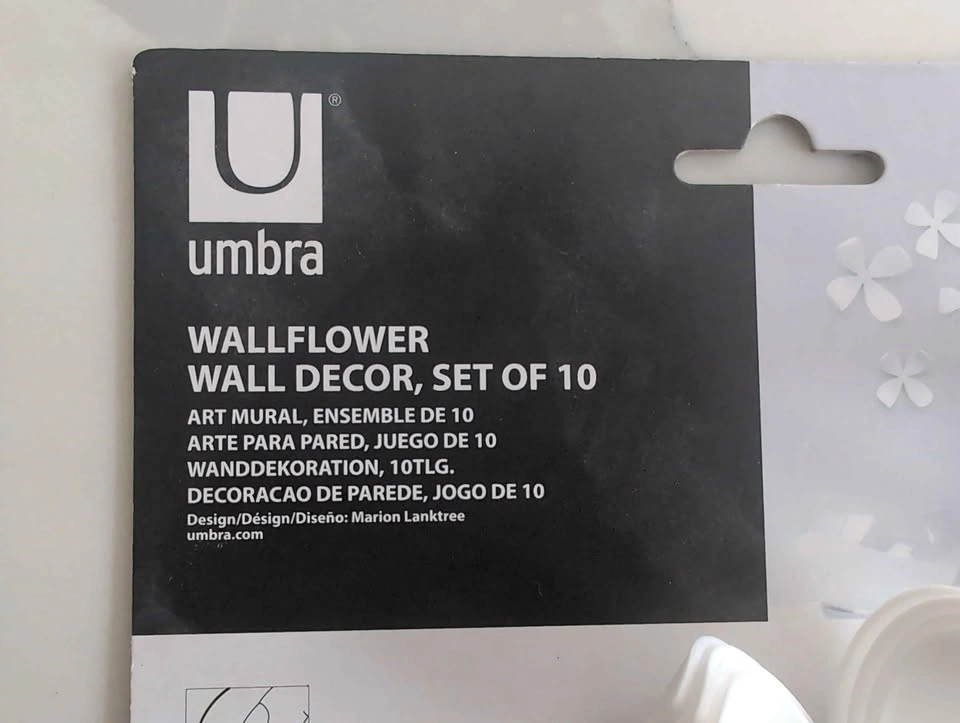 Umbra Wallflower Wall Decor - 2 Packs (20 Pieces Total) - photo 4