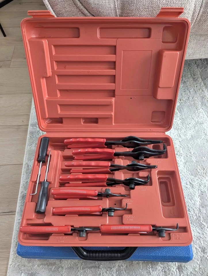 Snap Ring Pliers Set (10 piece) with case