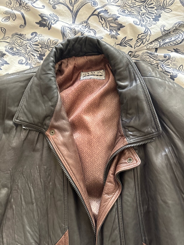 Saxon Leather Jacket size 44