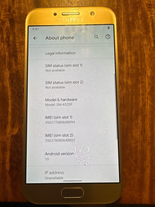 Samsung SM-A520F Unlocked Dual SIM - photo 2