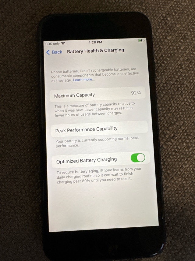 Apple iPhone 8 Unlocked 128GB, 92% Battery - photo 2