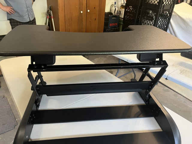 Varidesk 49900 Pro Plus 36'' Adjustable Standing Desk Black - photo 2