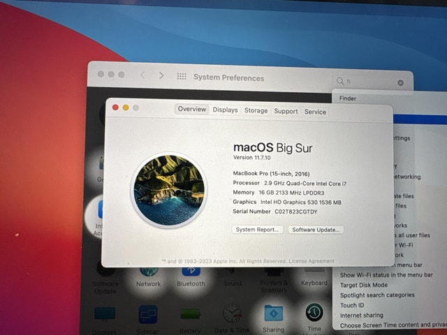 Apple Macbook Pro 15-inch (2016)
