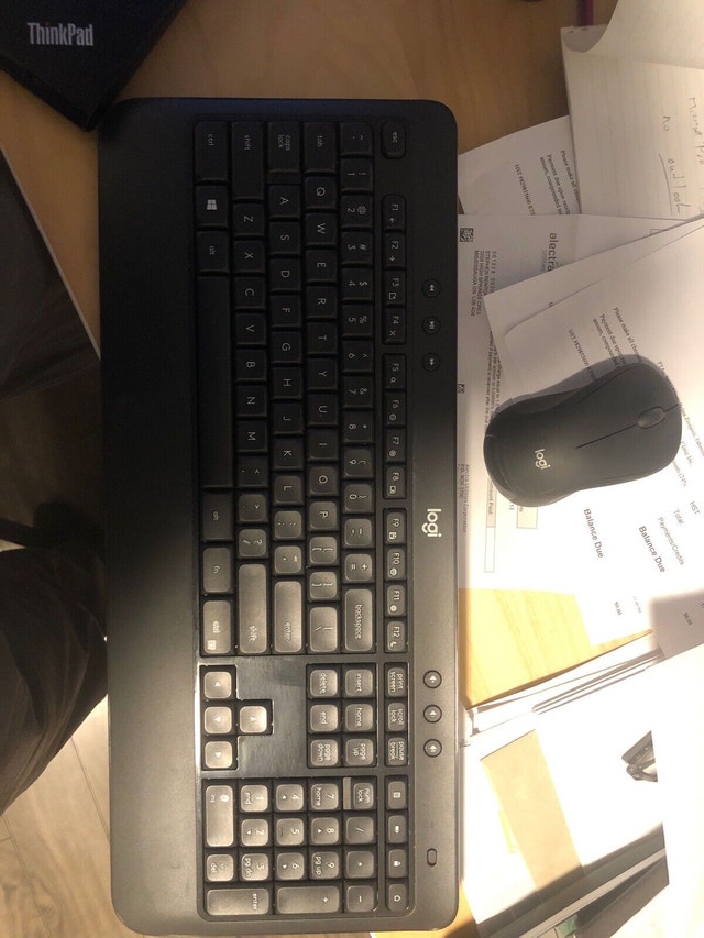 Logitech K540 Keyboard & M310 Mouse with Receiver - photo 2
