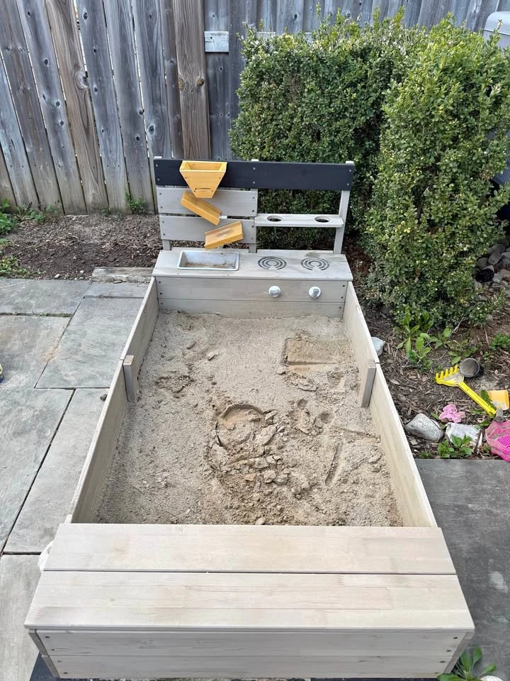 Well loved sandbox