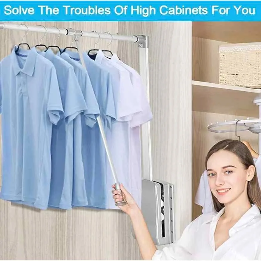 Adjustable Pull Down Closet Rod thumbnail