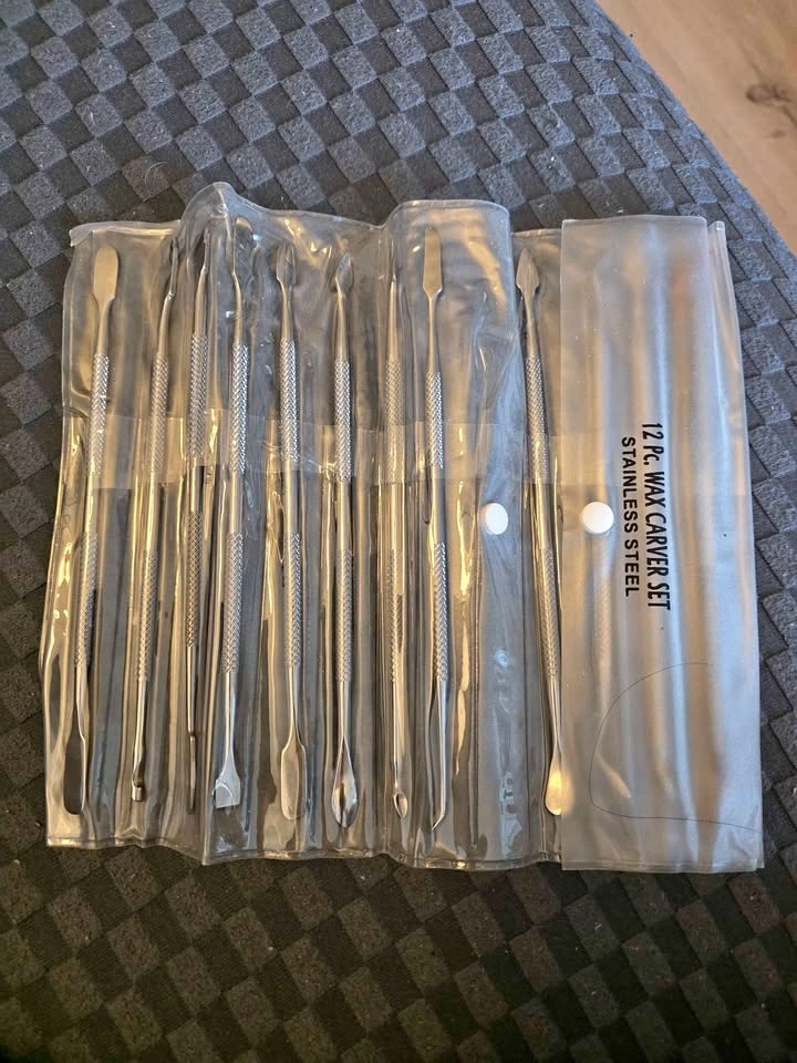 12 pc wax carver set stainless steel