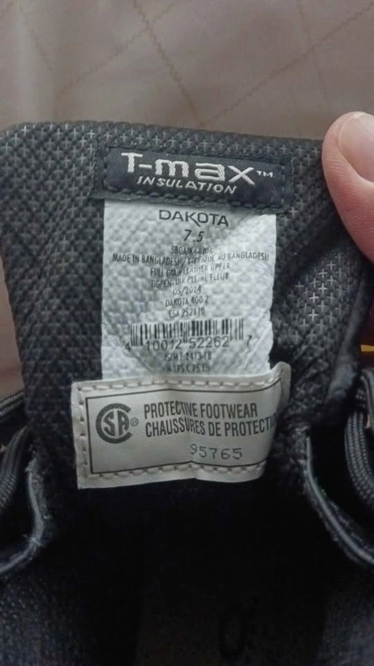 Women's Dakota work safety boots 7.5 - Duratoe - photo 5