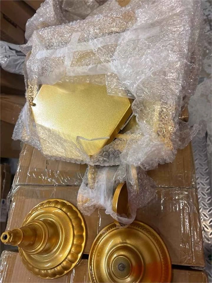 Jalancy Gold Cake Stand Set - 9 Metal Cake Stands - photo 5