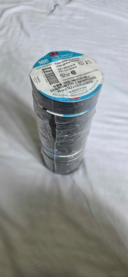 3M Temflex 165 Vinyl Electrical Tape 10-Pack - photo 3