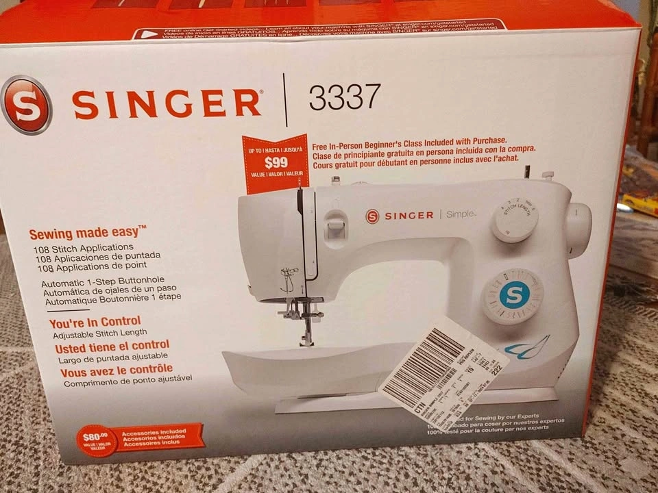 NEW Singer 3337 Sewing Machine – Never Used – In Box