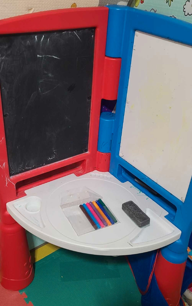 Writing board kids easel