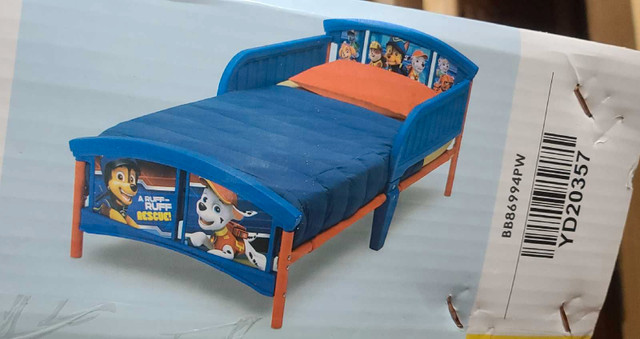 Paw patrol toddler bed