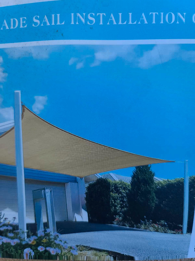 Sun sail shade 6x10 new - photo 5
