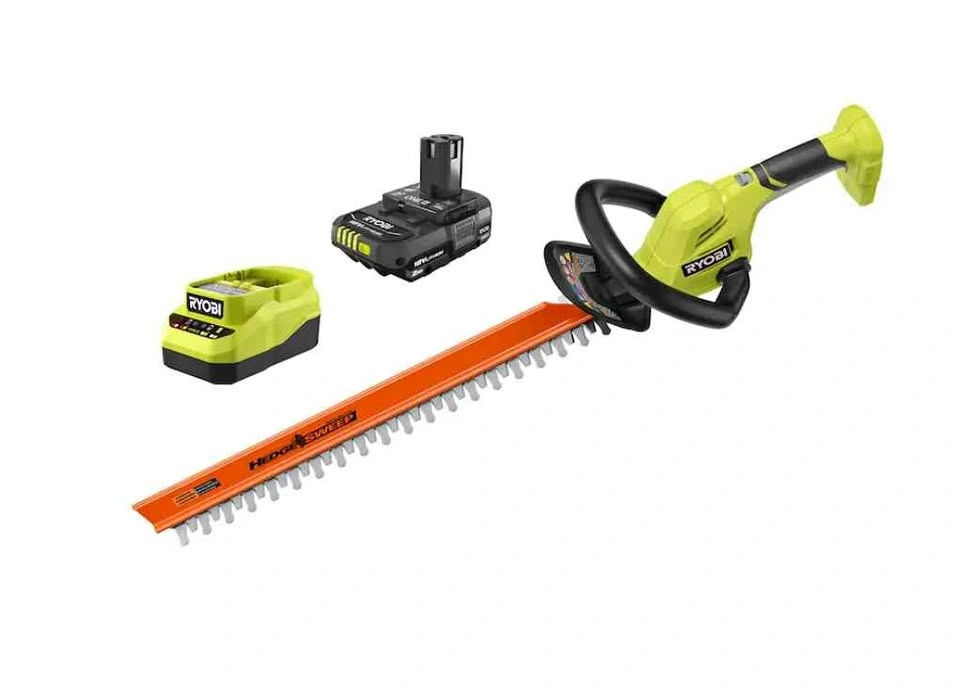 Ryobi ONE+ 22" 18V Cordless Hedge Trimmer w/ Battery & Charger