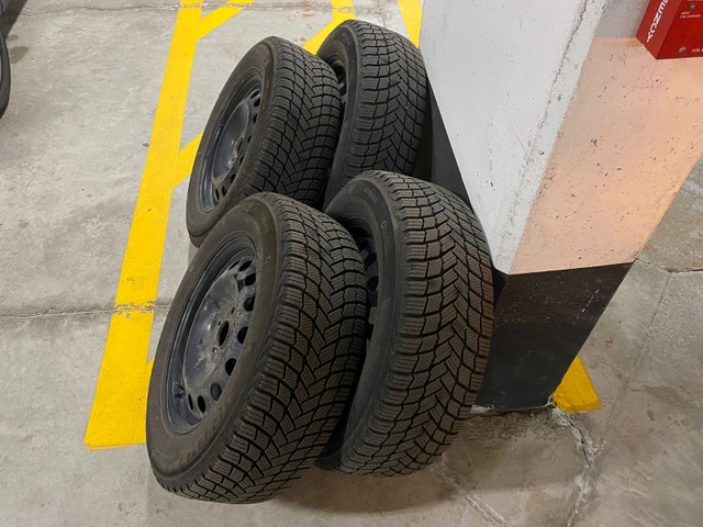 Michelin X-Ice Snow Winter Tires on Steel Rims - 225/65R17 - photo 2