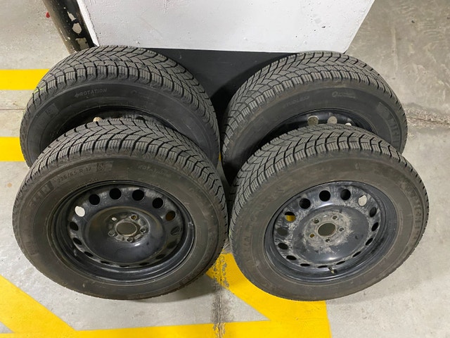Michelin X-Ice Snow Winter Tires on Steel Rims - 225/65R17 - photo 5