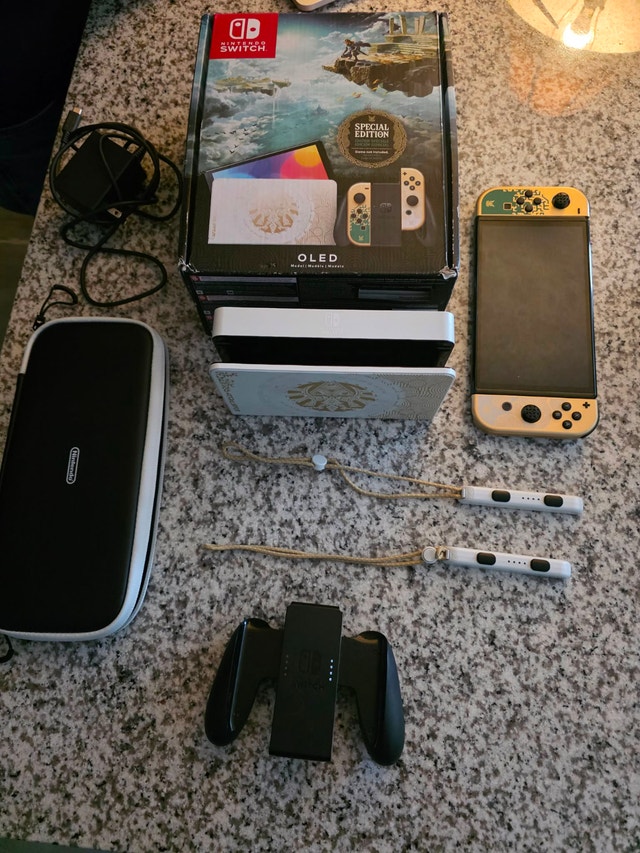 Zelda OLED Edition with Box and Accessories - Sale/Trade
