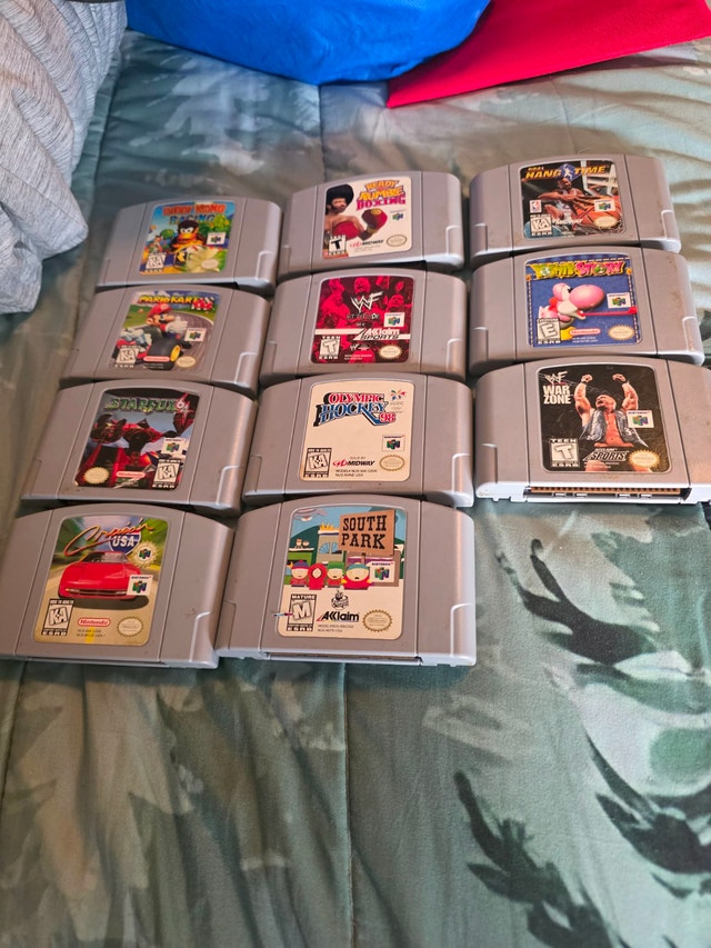 10 Nintendo 64 Games - Sell or Trade for Phone