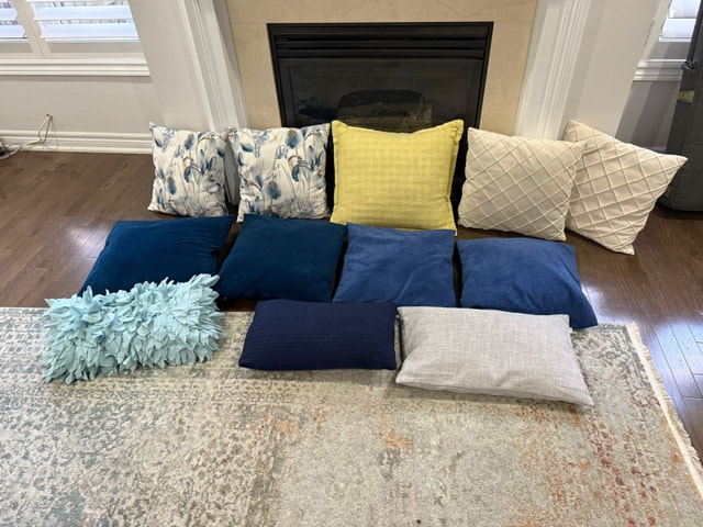 Home Decor - Pillows, Paintings, Lamps, Plants, Vases