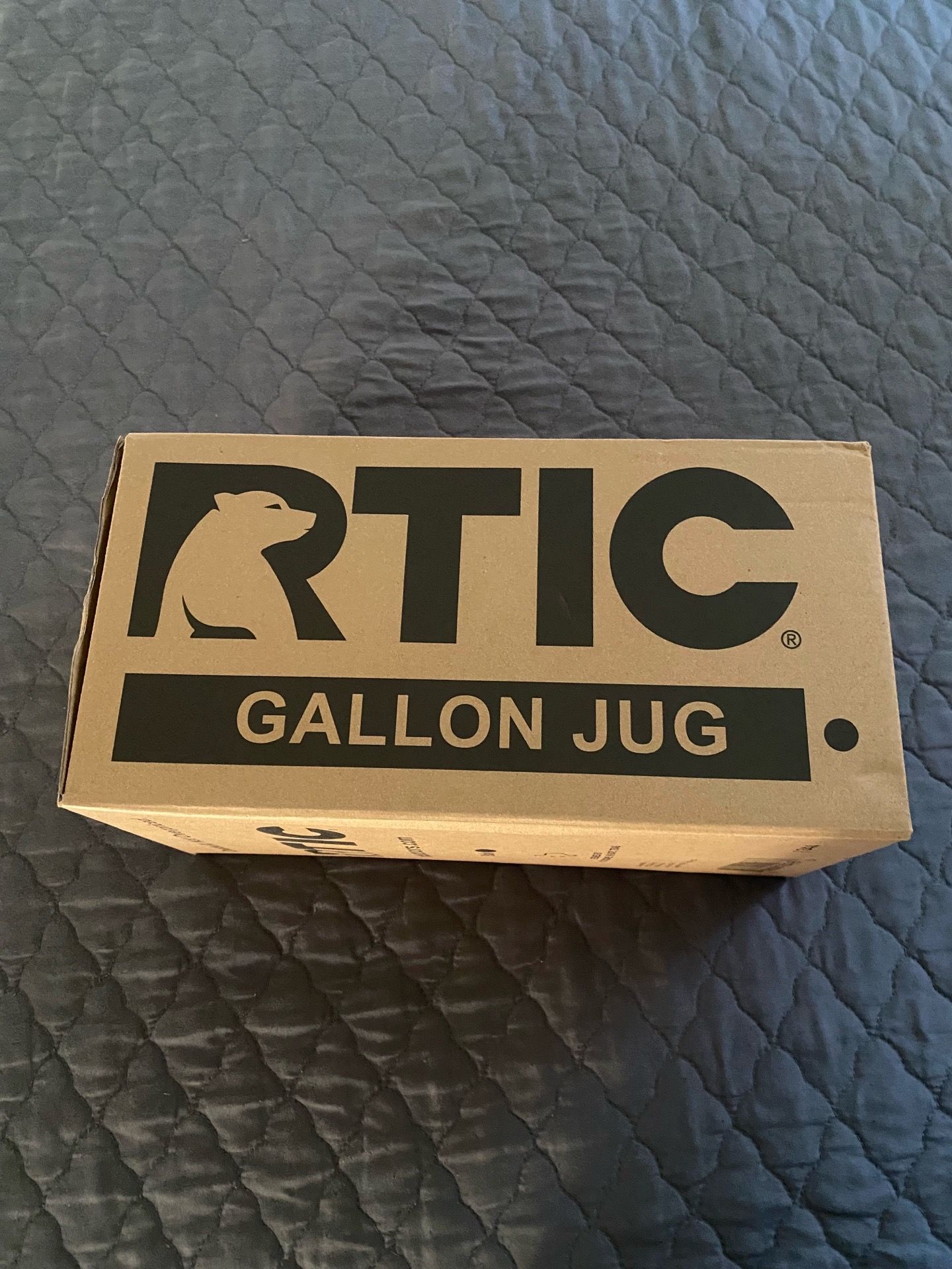 RTIC 1 Gallon Insulated Jug - Black