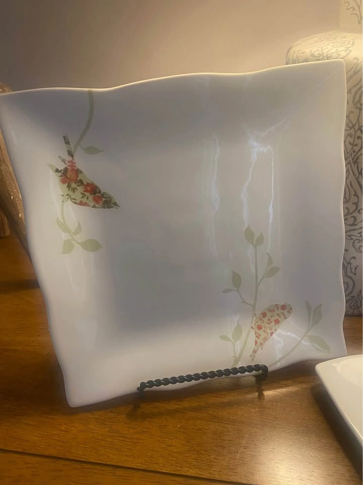 Set of 2 Fine China Plates - photo 5