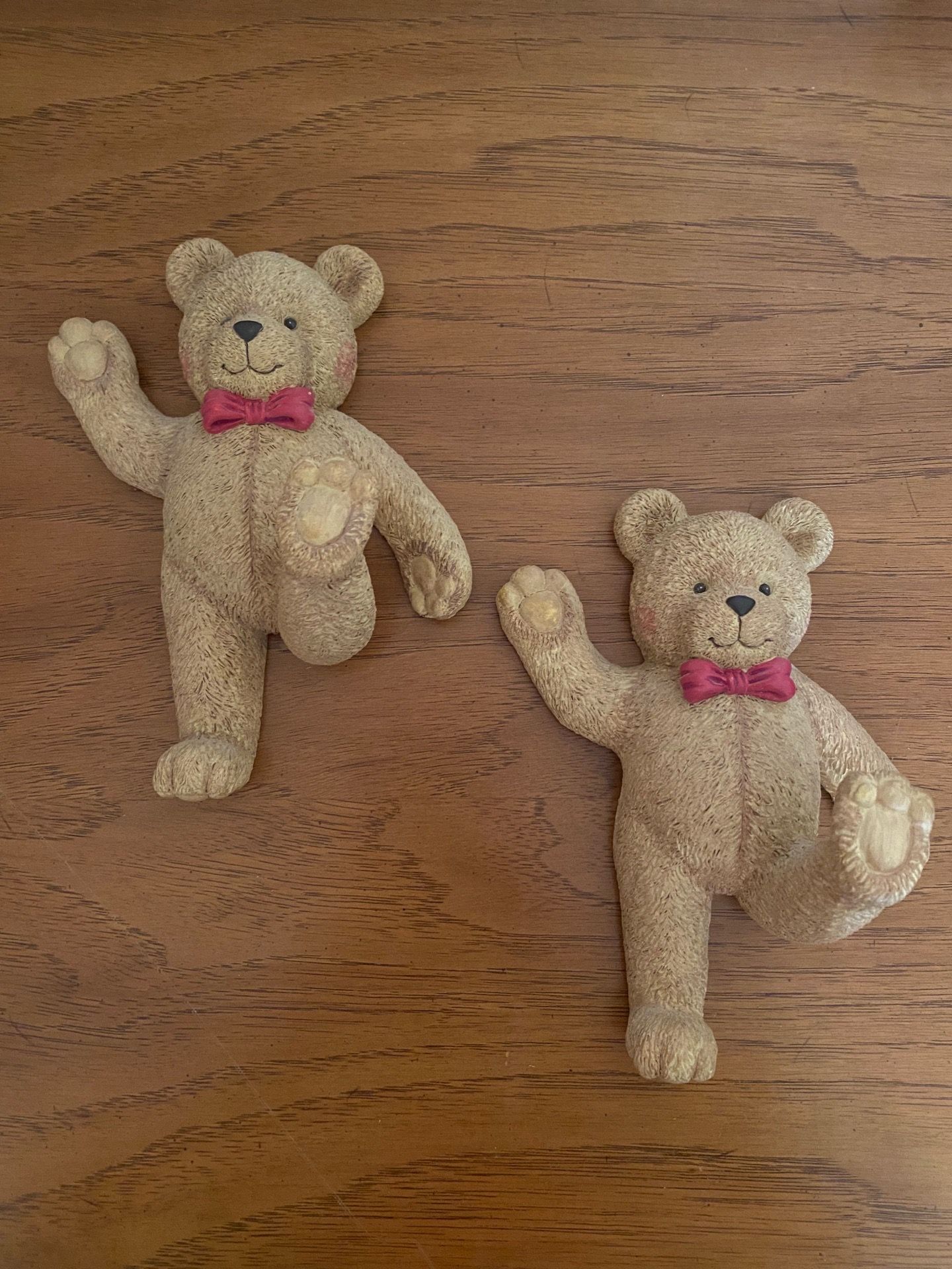 Vintage Home Interiors Teddy Bear Wall Hooks
