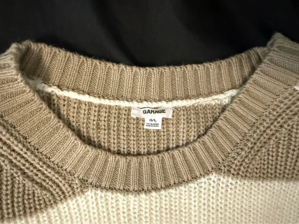 Large Striped Garage Sweater - photo 2