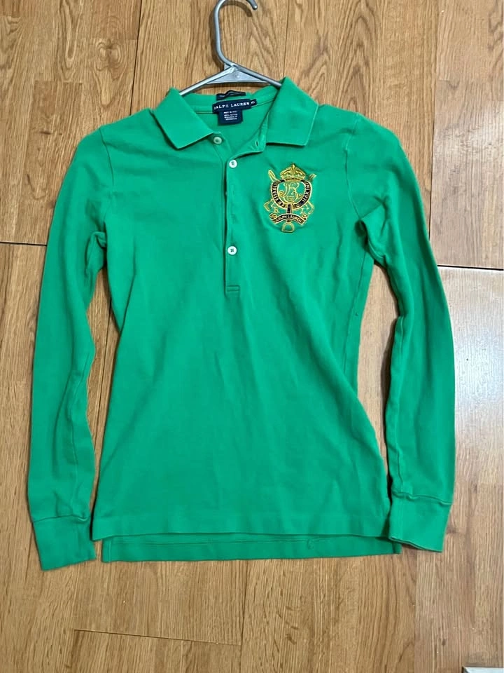 Ralph Lauren Skinny Polo Long Sleeve Shirt