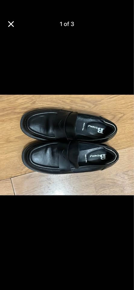 Browns Diana Women's Black Leather Loafers - photo 2