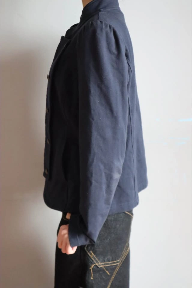 Navy blue vintage jacket fits small to medium size - photo 2