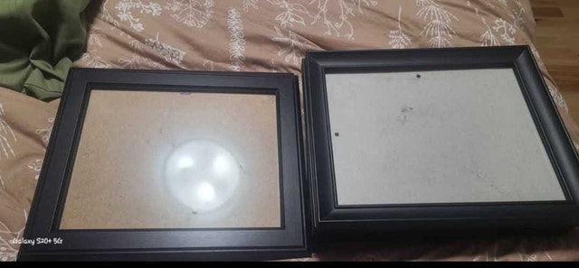 7 Black Picture Frames - 8x10