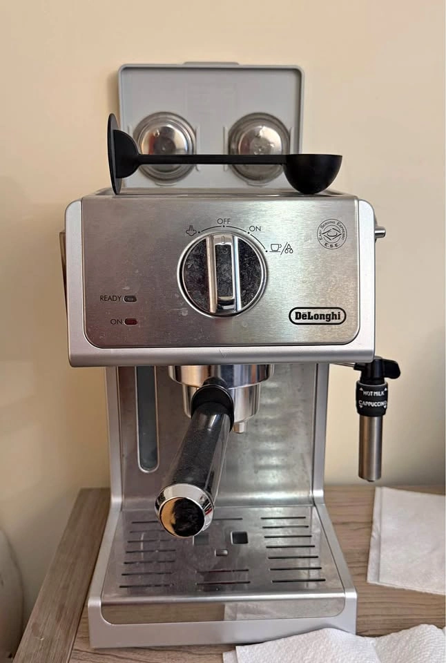 De'Longhi ECP3620 Bar Espresso Cappuccino Machine, Silver