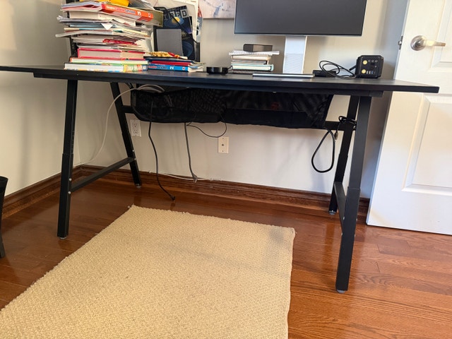 Black Big Desk