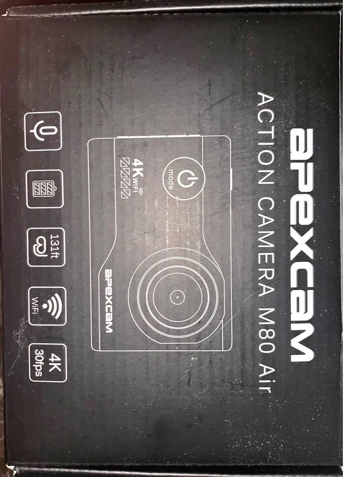 Apexcam Action Camera M80 air
