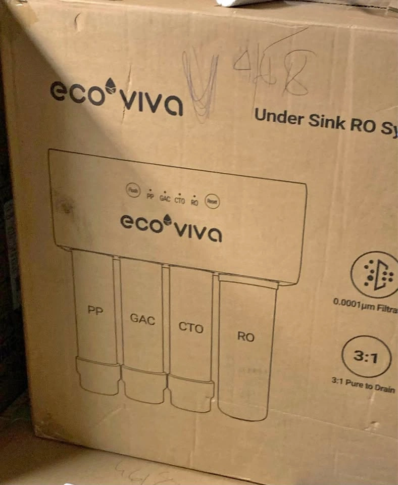 Ecoviva UnderSink RO Water Filter System