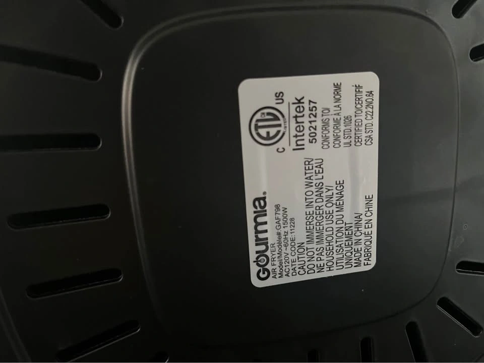 Gourmia 7-Quart Digital Air Fryer - photo 4