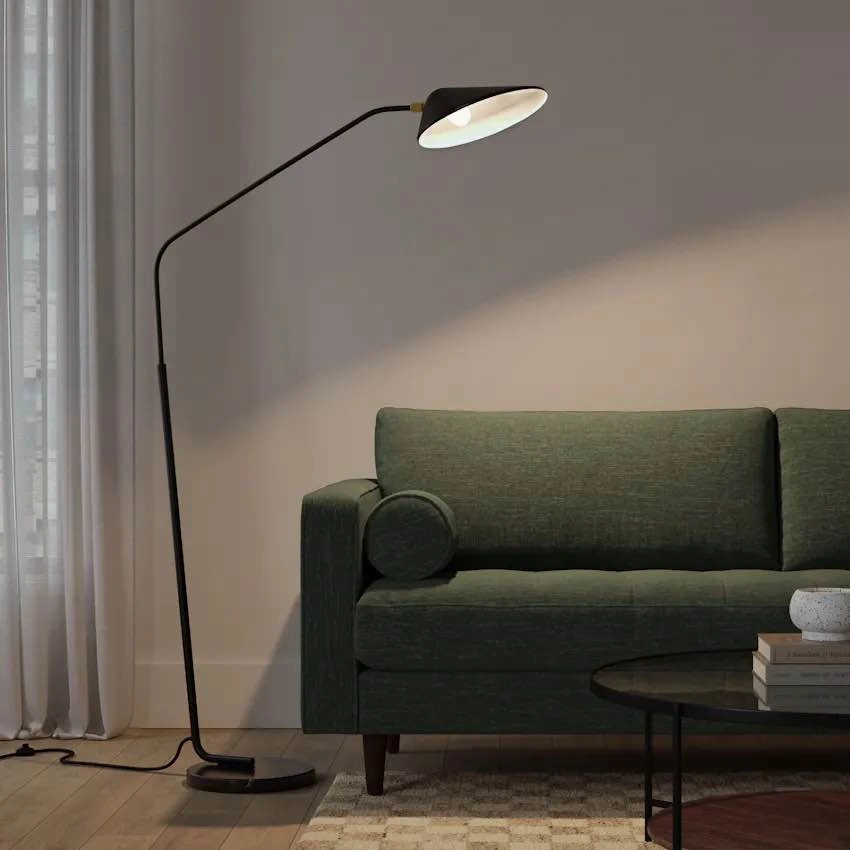 Black Floor Lamp - BRAND NEW