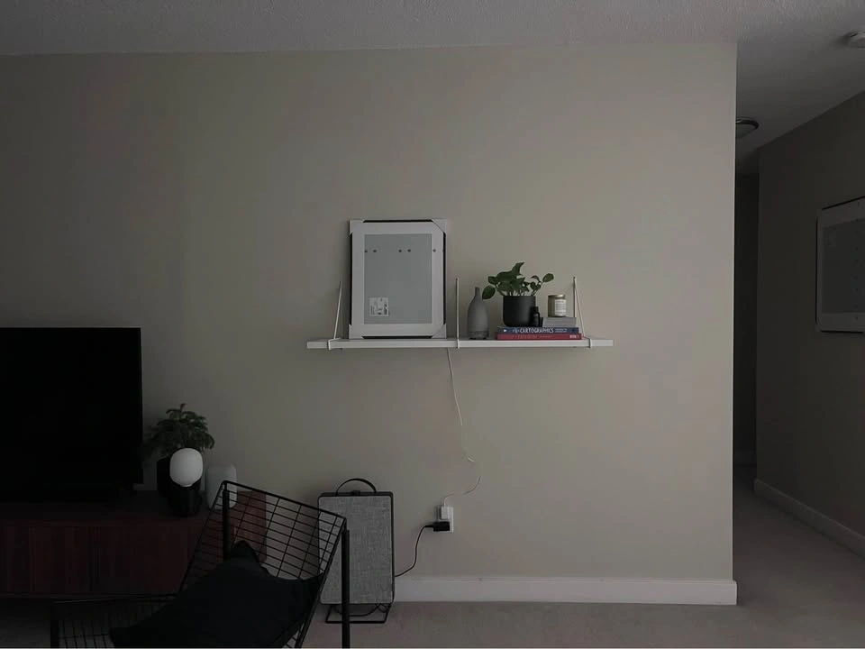 IKEA Bergshult Wall Shelf & Brackets - photo 4