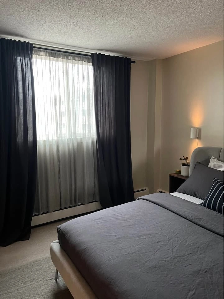IKEA Gintsmott Curtains - Dark Grey ($15 per pair) - photo 2