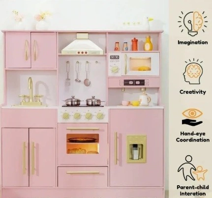 NEW-Wood Kids Play Kitchen - photo 4