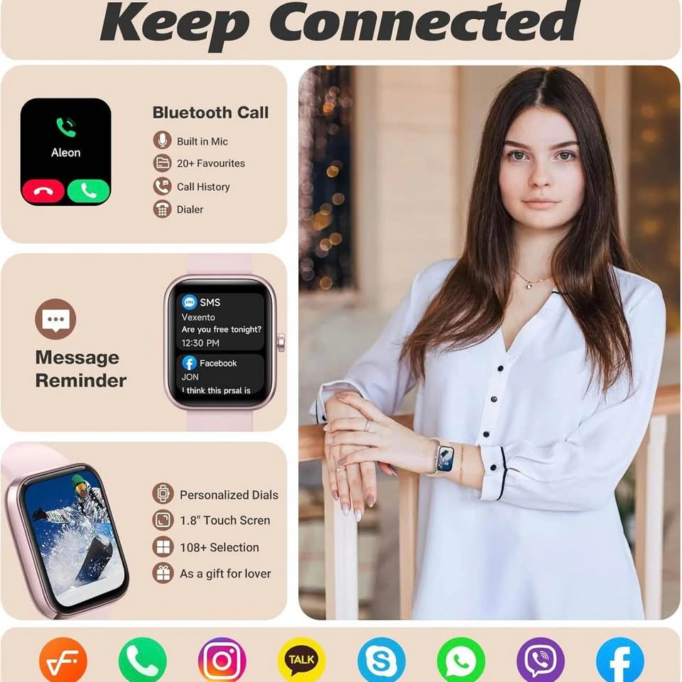 Pink Smart Watch - photo 3