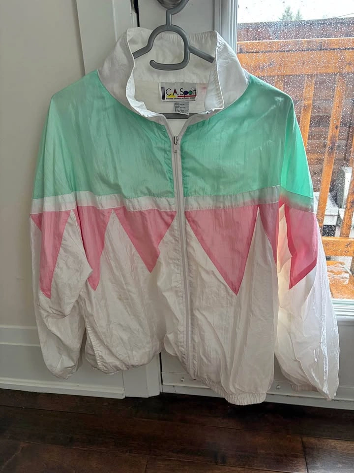Vintage 80s/90s Ski Windbreaker Retro