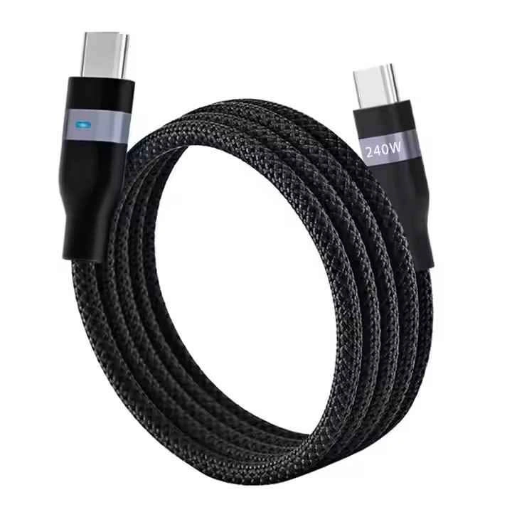 USB C to USB C Cable, 240W/65W Fast Charging Cord (2m) - photo 2