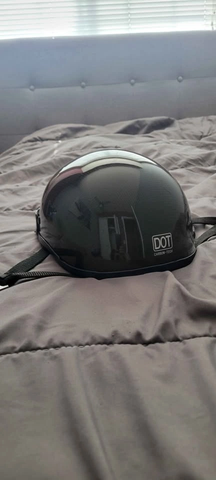 DOT Motorcycle Helmet, Adult M - photo 2